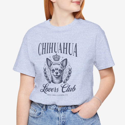 Chihuahua T-Shirt -  Chihuahua Lovers Club - Chihuahua Shirt for Women